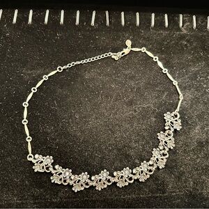 Vintage Park Lane necklace:  blue and white stones.